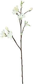 Искусственный цветок Магнолия кремовая 94 см