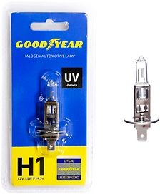 Лампа автомобильная галогенная Goodyear Н1 12V 55W P14,5s (блистер)