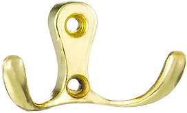 Крючок мебельный KERRON Hooks KR 0010 OT двойной золотистый