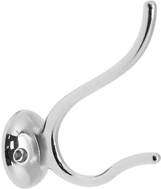 Крючок мебельный KERRON Hooks KR 0190 двойной хромовый