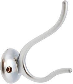 Крючок мебельный KERRON Hooks KR 0190 SC двойной матовый хром