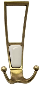 Крючок мебельный KERRON Hooks KR 0410-10 OAB двойной бронзовый