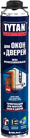 Пена профессиональная TYTAN PROFESSIONAL для окон и дверей  всесезонная 750 мл
