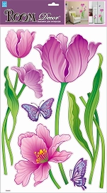 Наклейка декоративная Room Decor 9339 RCA тюльпан 32x50 см