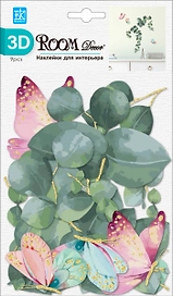 Наклейка декоративная Room Decor 0601 RLA аппликация ветки 14,5x25 см