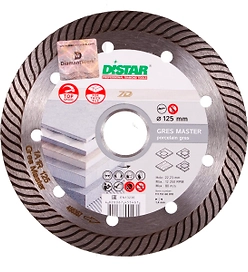 Алмазный отрезной диск Distar Gres Master 125х22,23x1,4 мм