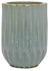 Горшок керамика "Глазурь" серый D31 H41