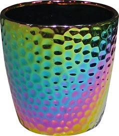 Горшок керамика мультицвет D15 H15