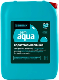 Гидрофобизирующая добавка Cemmix CemAqua 5 л