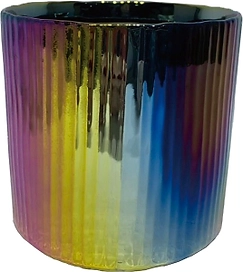 Горшок керамика радужный D14 H12