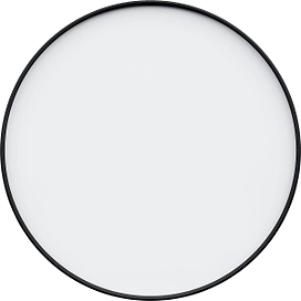 Зеркало для ванной круглое CAMELOT D70 см черный