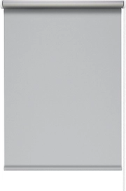 Рулонные шторы Эскар Blackout отражающий серый 80x170 см