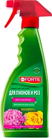 Удобрение спрей BONA FORTE для роз, пионов и цветущих растений 500 мл