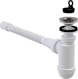 Сифон для раковины AlcaPLAST A41 60 мм 40 мм