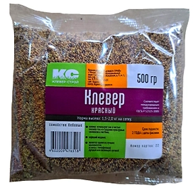Семена клевера Клевер-Строй 0,5 кг красный