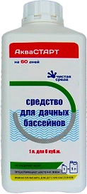 Средство для бассейна АКВАСТАРТ 1 л