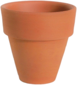 Горшок глиняный ТЕРРАКОТ конус D6 H6,5
