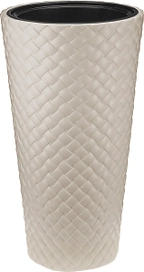 Кашпо ротанг IDEA кремовый D34 H63