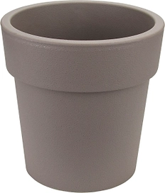 Кашпо тубус IDEA французский серый D15 H15