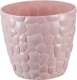 Кашпо камни IDEA чайная роза D26 H22,5