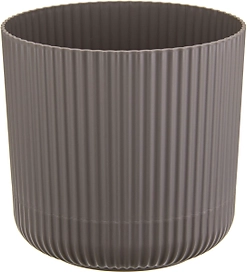 Кашпо вельвет IDEA морская волна D14 H13,5