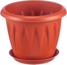 Кашпо алиция IDEA терракотовый D20 H16