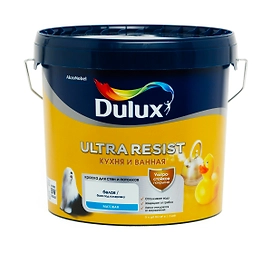 Краска интерьерная DULUX Ultra Resist матовая 5 л