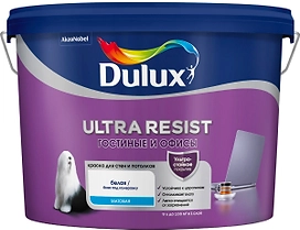 Краска интерьерная DULUX Ultra Resist матовая 9 л