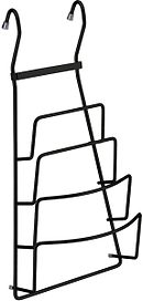 Полка для крышек LEMAX черная матовая 435х140 мм