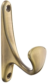 Крючок мебельный рожковый Kerron KR 0090 AB античная бронза