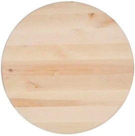 Столешница круглая береза сорт АВ 28х380x380 мм