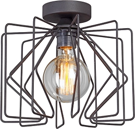 Потолочная люстра Vitaluce V4733-1/1PL черная 1ХE27Х60Вт