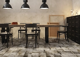 Керамогранит SHABBYWOOD темно-серый 18,5x59,8 см 1,216 кв.м