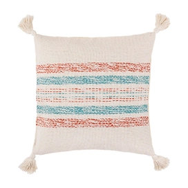 Декоративная подушка Desert бежевая, коричневая, голубая 40х40 см 