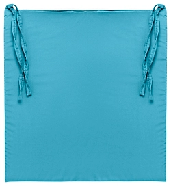 Галета для стула Бельвита бирюзовая 40x35 см