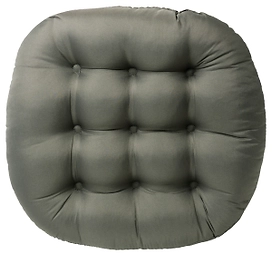 Сидушка для стула Бельвита 53279 серая 38x38 см