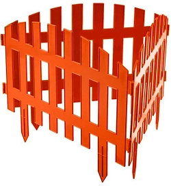 Заборчик RENESSANS терракот 35х45 см 7 шт