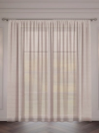 Штора тюлевая Селаник Пепельная роза 300х270 см