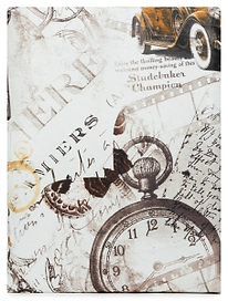 Штора рогожка Ретро коричневая 200х270 см