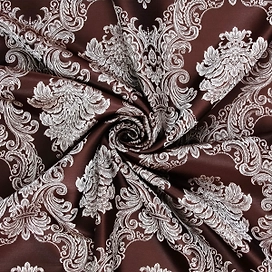 Штора блэкаут Классика шоколад 150х260 см