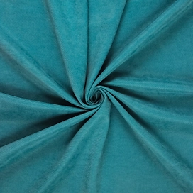 Штора блэкаут Канвас бирюзовая 150х260 см