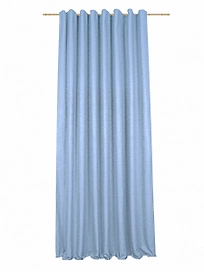 Штора портьерная Шеннилл голубая 200х280 см