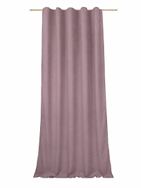 Штора портьерная Однотонная пыльно-розовая 140х280 см
