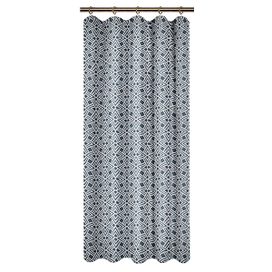 Штора хлопок на ленте Геометрия 145х180 см