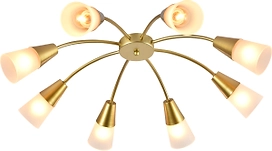 Люстра ESCADA 8хЕ14х40 Вт золото 72х72х18,5 см