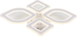 Люстра ESCADA LED 4х118 Вт белая 66х66х8 см