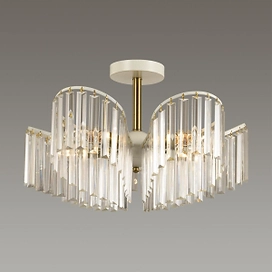 Люстра Lumion Becca 5xE14 40 Вт 50x50x32 см, белый