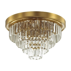 Люстра Lumion Zaha 6xE14 40 Вт 47x47x28 см, медный