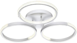 Люстра Novotech Calm LEDx65 Вт 52x52x9 см, белый