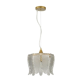 Подвес Lumion Beatris 3xE27х40 Вт 32x32x27 см, золотистый